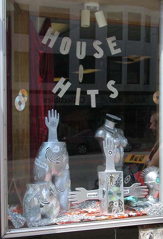 House o Hits Store Window by Patty